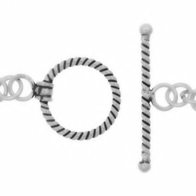 Sterling Silver Toggle Clasps Ø 13mm - C3048