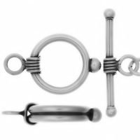 Sterling Silver Toggle Clasps Ø 14mm - C3057