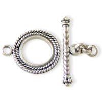 Sterling Silver Toggle Clasps Ø 19.5mm - C3073