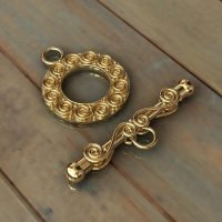 Sterling Silver Toggle Clasps Ø 18mm - C3090