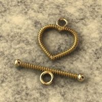 Sterling Silver Toggle Clasps 17x13.8mm - C3200