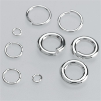 Sterling Silver Round Open Jump Rings