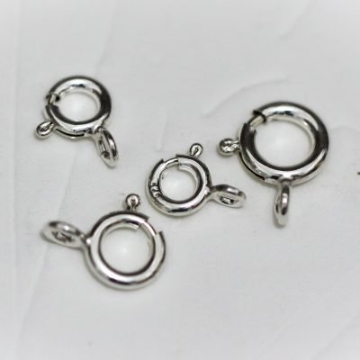 Sterling Silver Spring Clasps