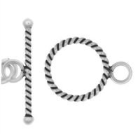 Sterling Silver Toggle Clasps Ø 13.8mm - C3167
