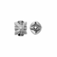Sterling Silver Square Small Beads  8x7x7mm - B1184