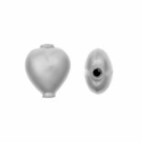 Sterling Silver Tear-drop Small Beads 8.9x5mm - B1245