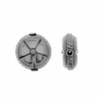 Sterling Silver Fancy Small Beads  12x11mm - B1248