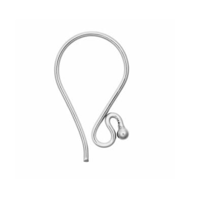 Sterling Silver  Ear wires  Wire Size = 0.75 mm,Height = 21.8 mm - E8011