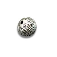sterling silver beads round