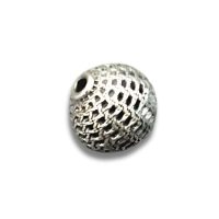 sterling silver beads round
