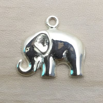 Sterling Silver Elephant Charm – CH150