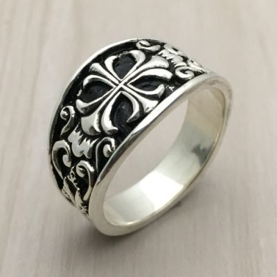 Sterling Silver Man Ring - RG9004