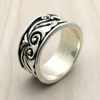Sterling Silver Man Ring - RG9009