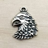 Sterling Silver Eagle Charm 11x10.4mm