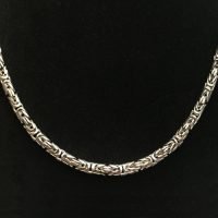 Round Byzantine Chain Necklace