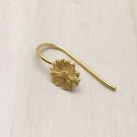 Sterling Silver Flower Earwire