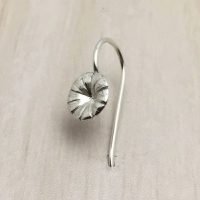 Sterling Silver Flower Earwire