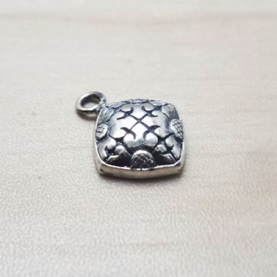 Sterling Silver Diamond Shape Small Pendant