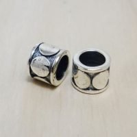 Sterling Silver Tube Beads