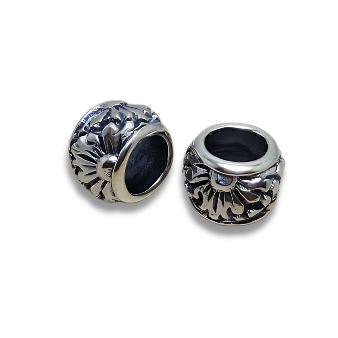 sterling silver beads round