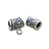 Sterling Silver Bail - Handcrafted in Bali | Elegant Jewelry Component