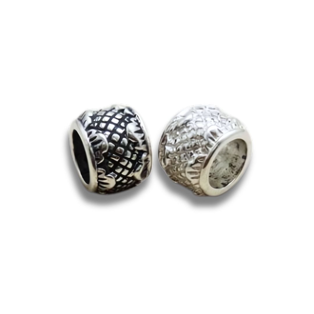 sterling silver beads round