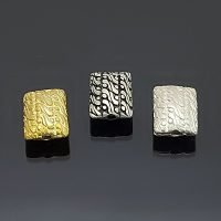 Sterling Silver Rectangle Beads