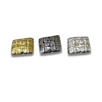 Stunning Sterling Silver Square Beads