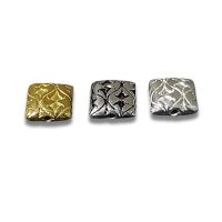 Sterling silver beads square 10x10mm from Plasabali.Com