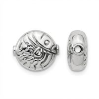 Gold plated brass beads for jewelry making